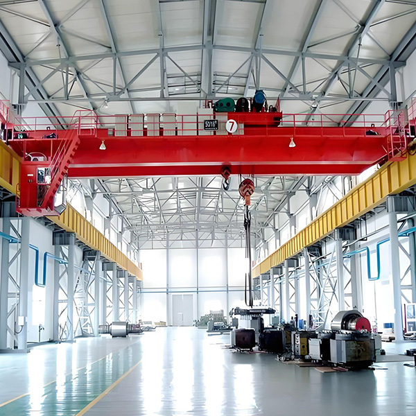 LH Electric hoist double beam crane